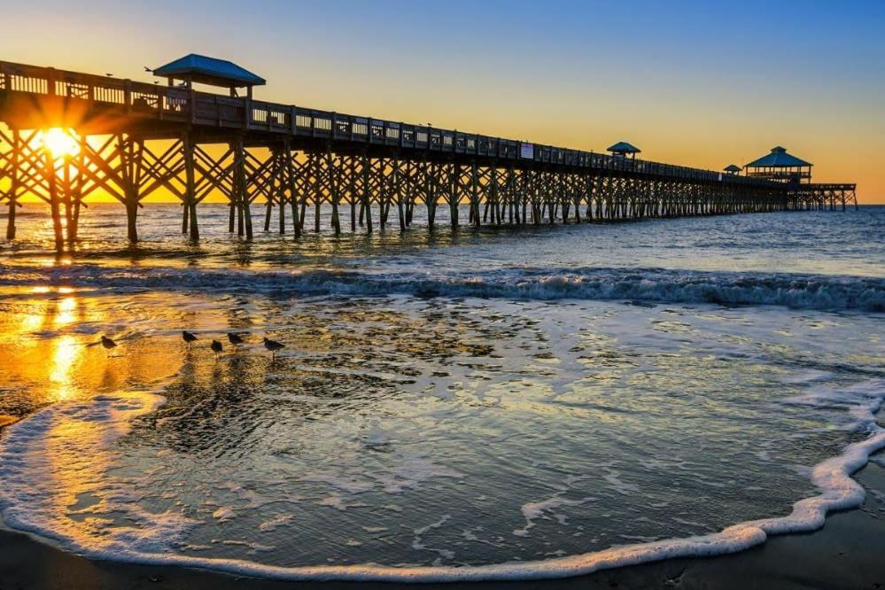 The Folly Feeling 1 Block To Beach Folly Beach Luaran gambar